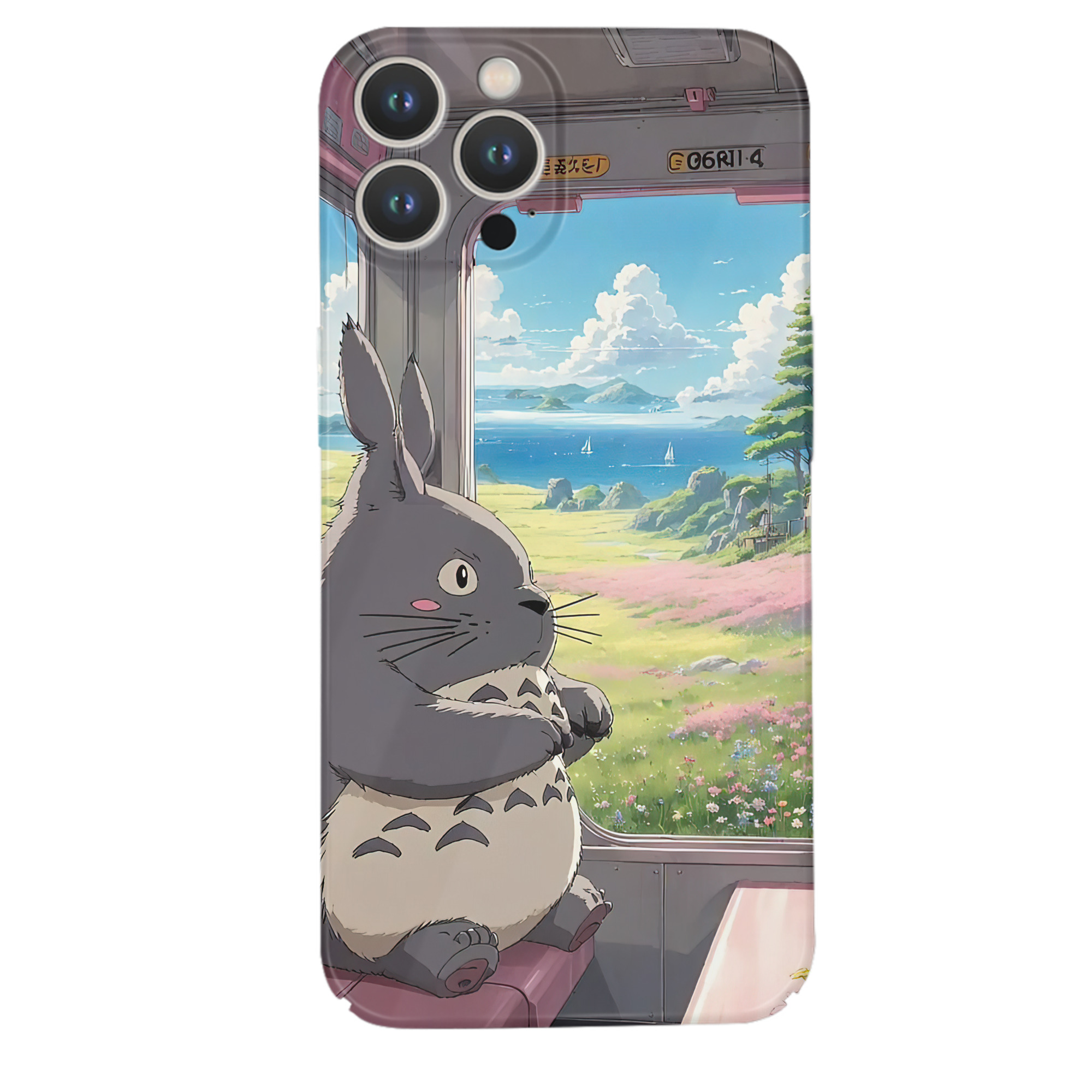 （画像用） となりのトトロ 草壁メイ 草壁サツキ My Neighbor Totoro Satsuki Kusakabe Mei Kusakabe 【iPhone 14シリーズ対応】ハードケース